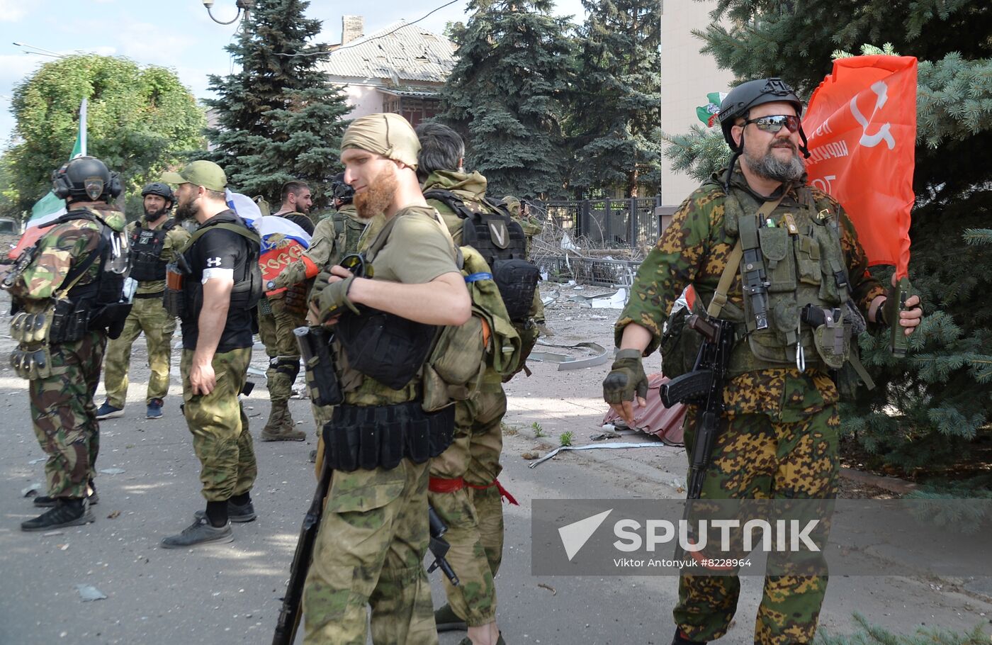 LPR Russia Ukraine Military Operation