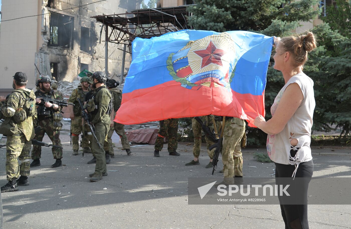 LPR Russia Ukraine Military Operation
