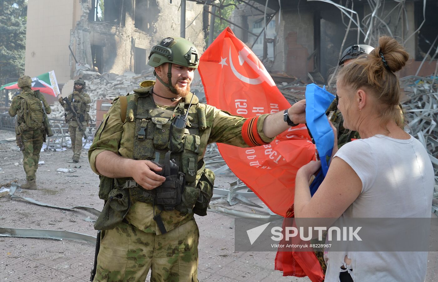 LPR Russia Ukraine Military Operation