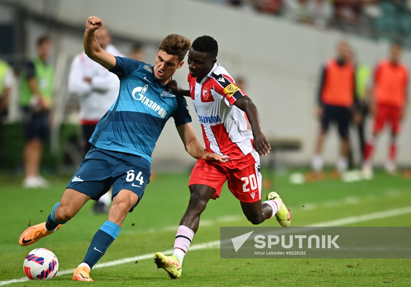 Russia Soccer Friendly Zenit - Crvena Zvezda