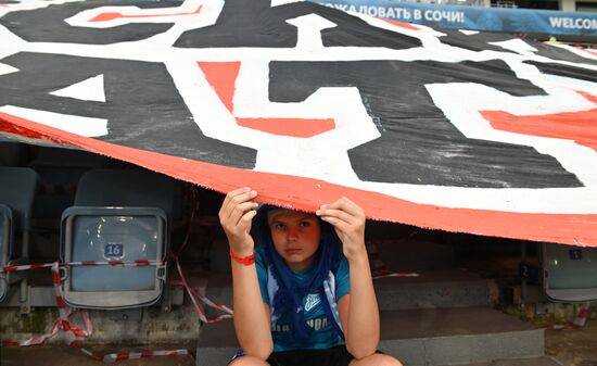 Russia Soccer Friendly Zenit - Crvena Zvezda