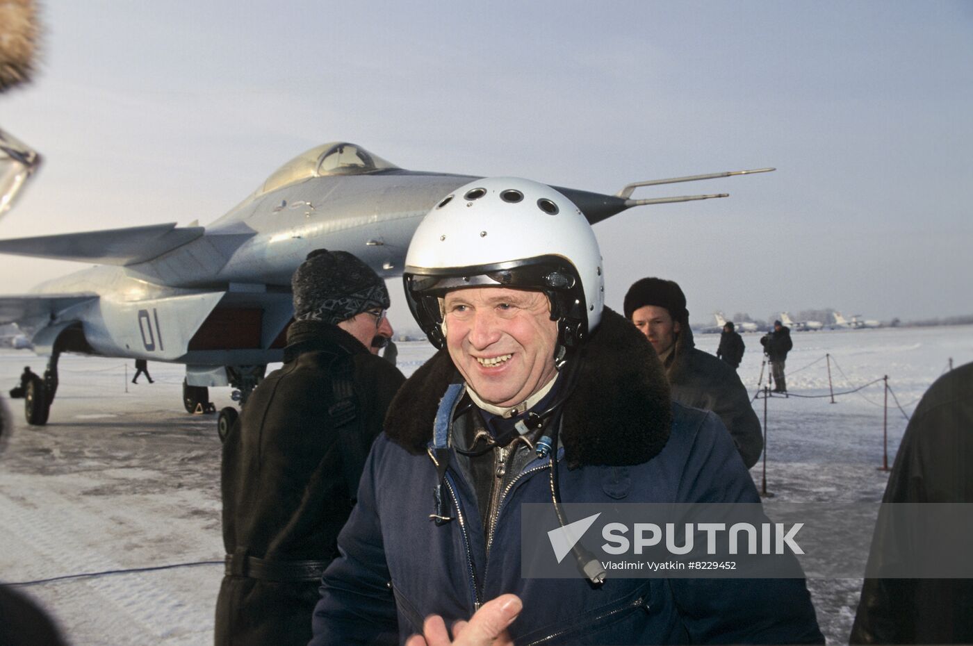 Demonstration of new Russian frontline fighter