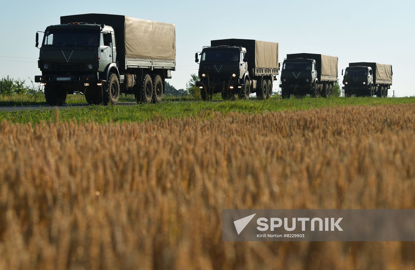 Ukraine Russia Military Operation Ammunition Delivery