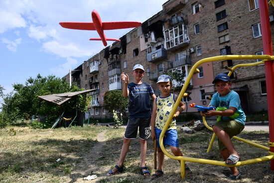 DPR Russia Ukraine Military Operation Daily