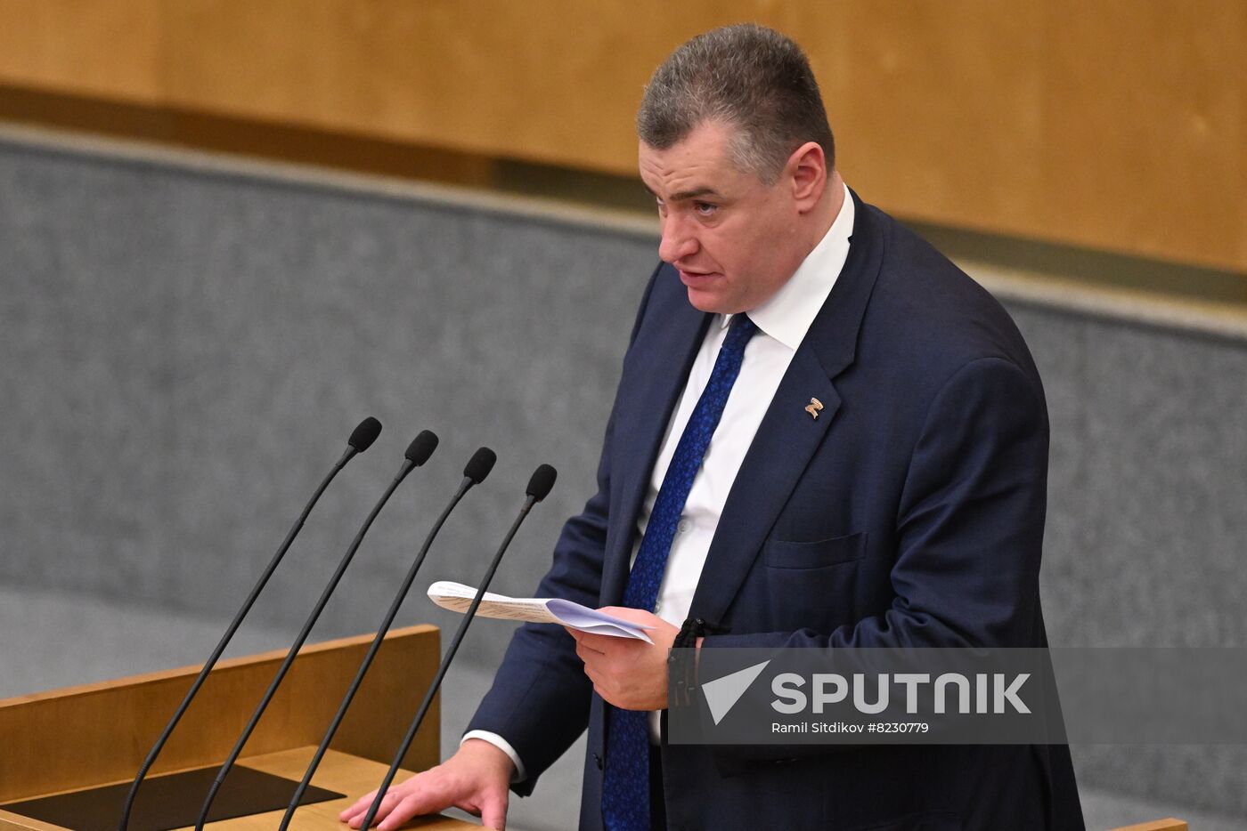 Russia Parliament Closing Spring Session