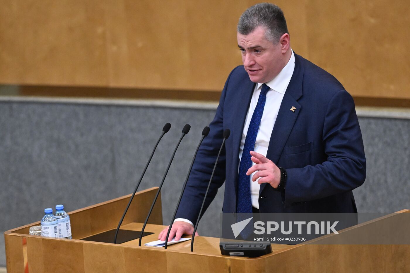 Russia Parliament Closing Spring Session