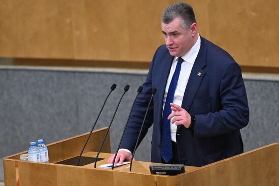 Russia Parliament Closing Spring Session