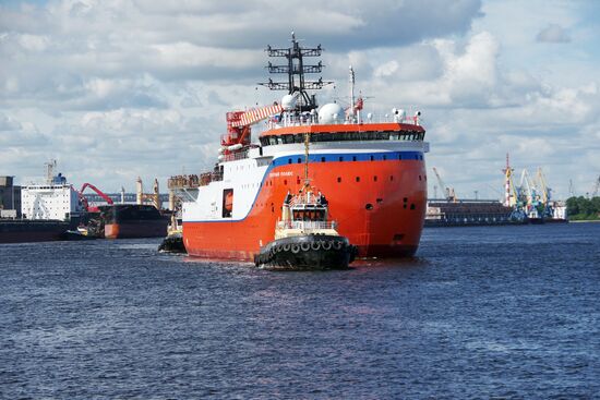 Russia Floating Research Platform