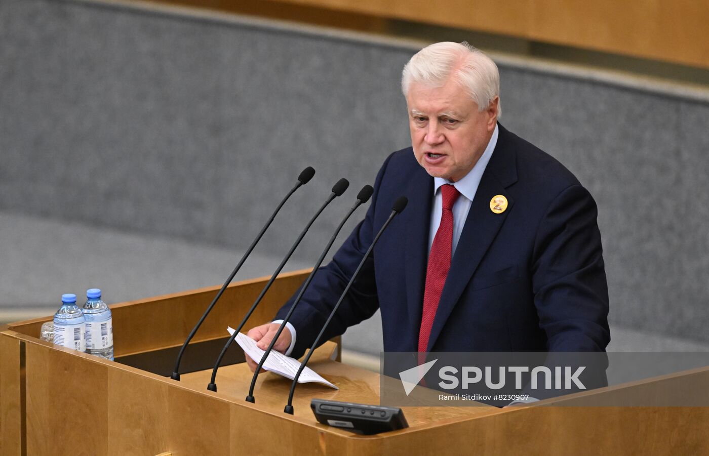 Russia Parliament Closing Spring Session