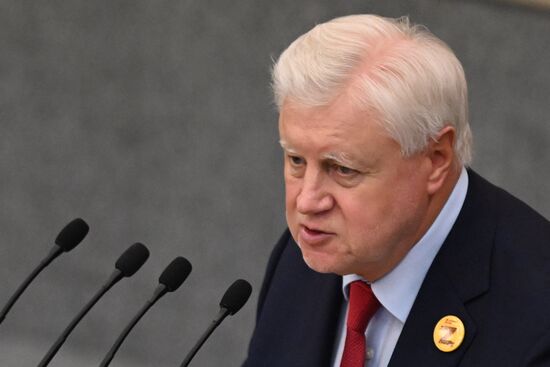 Russia Parliament Closing Spring Session