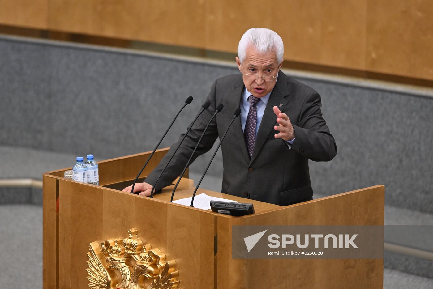 Russia Parliament Closing Spring Session