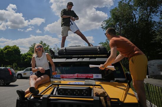 Russia Silk Way Rally Preparations