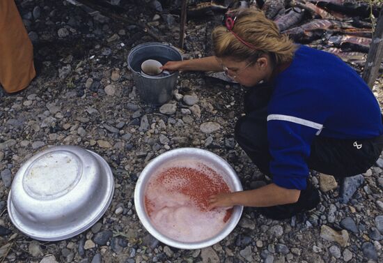 Fish farming in Magadan Region