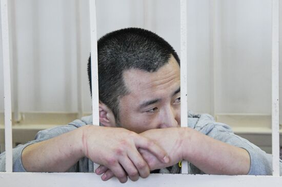 Russia North Korea Fishermen Trial