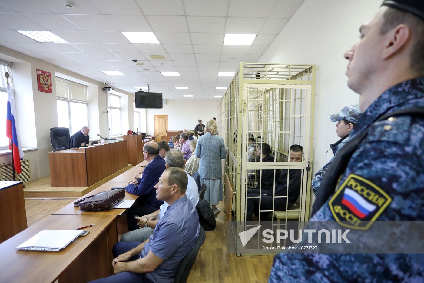 Russia North Korea Fishermen Trial