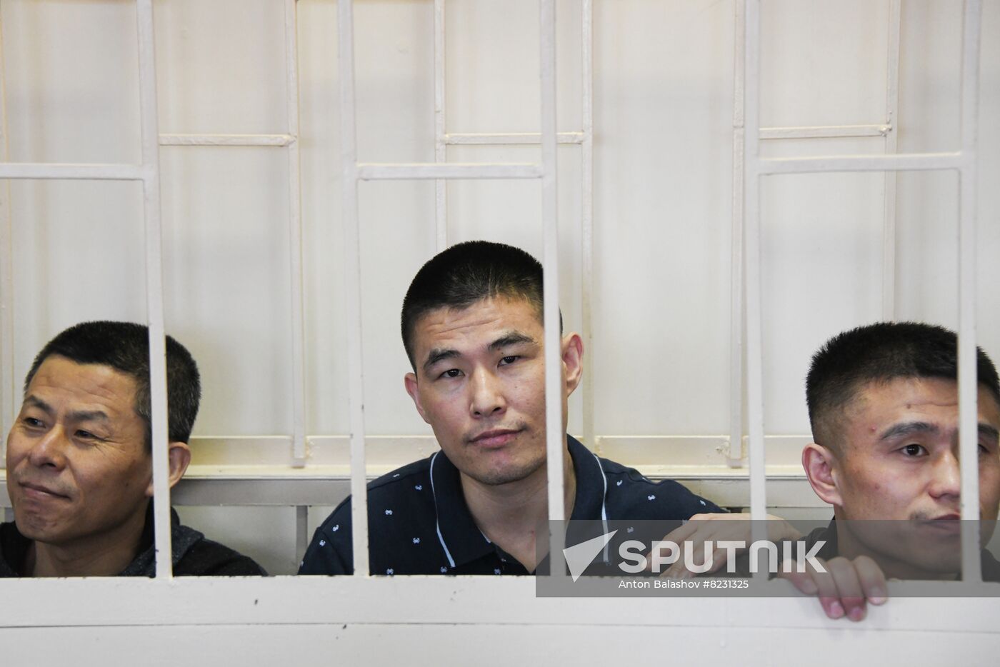 Russia North Korea Fishermen Trial
