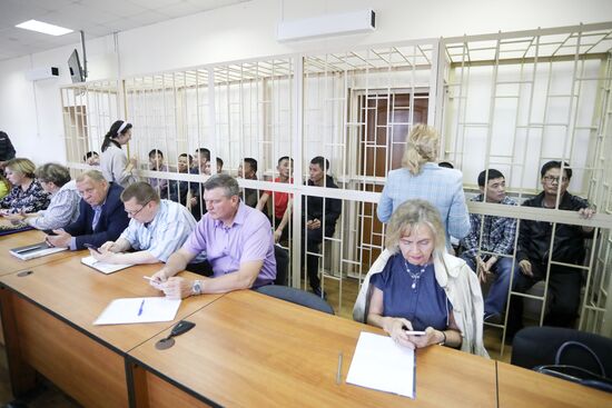 Russia North Korea Fishermen Trial