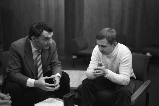 Pilot-Cosmonaut of USSR Anatoly Berezovoy
