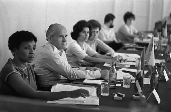 Working meeting of specialists from COMECON countries