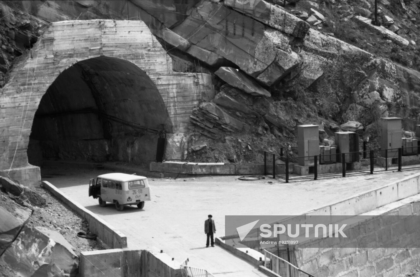 Nurek Hydroelectric Station