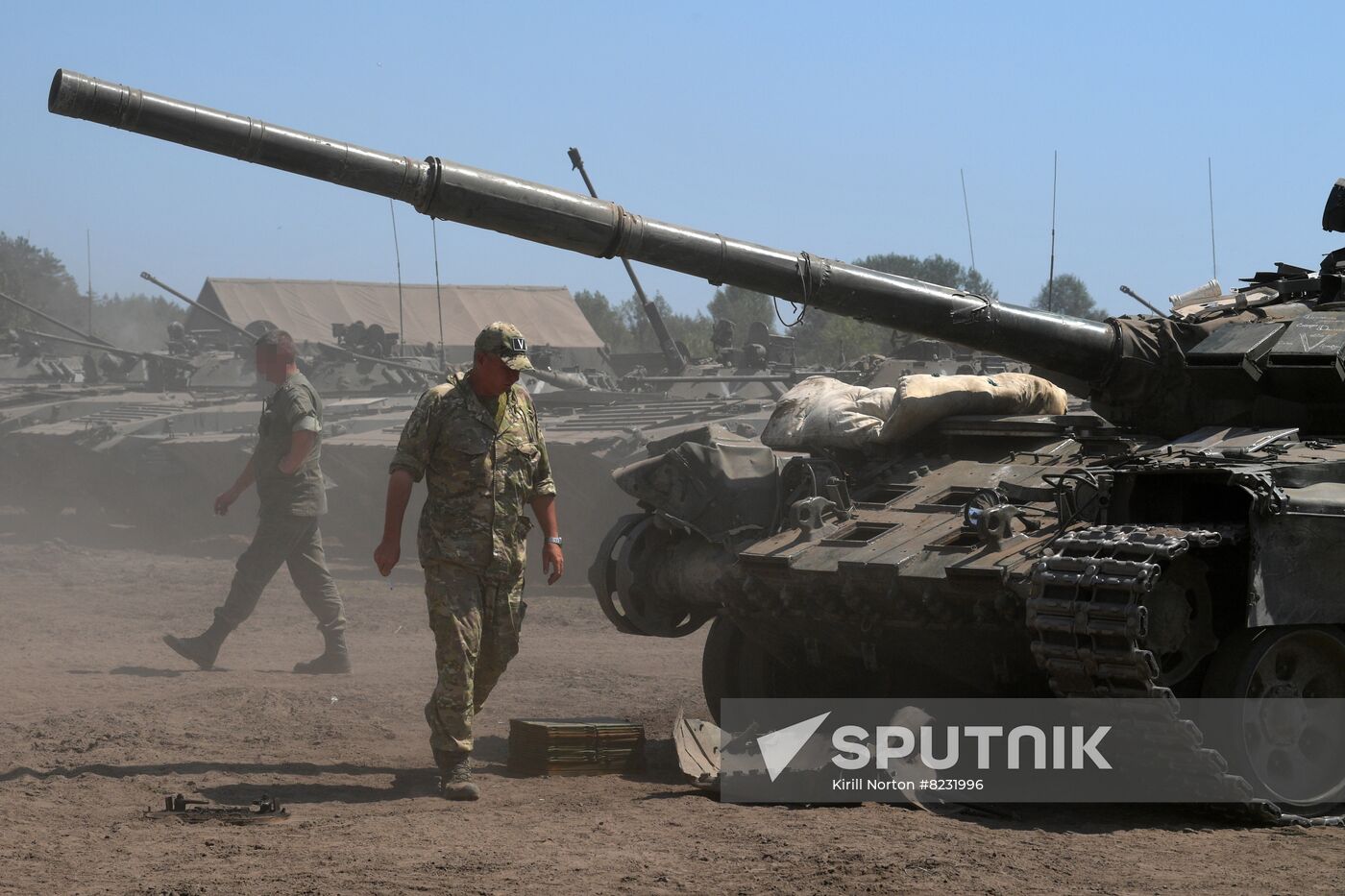 Ukraine Russia Military Operation Repair Unit