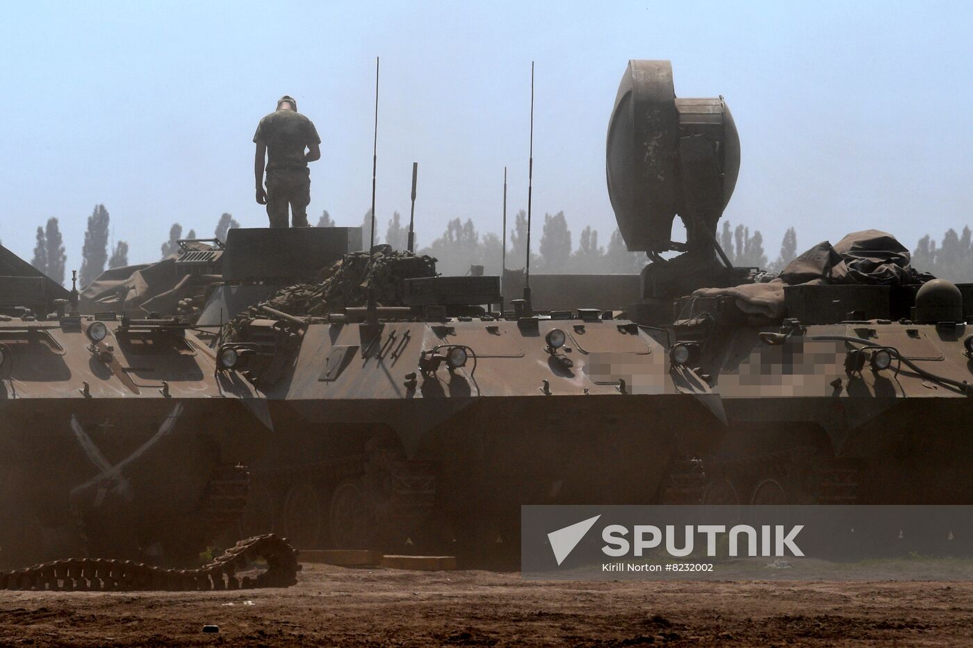 Ukraine Russia Military Operation Repair Unit