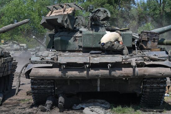 Ukraine Russia Military Operation Repair Unit