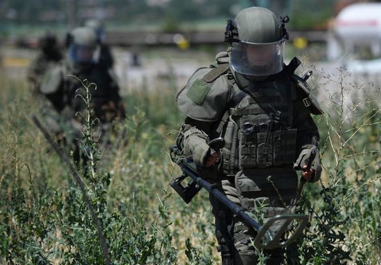 DPR Russia Ukraine Military Operation Demining