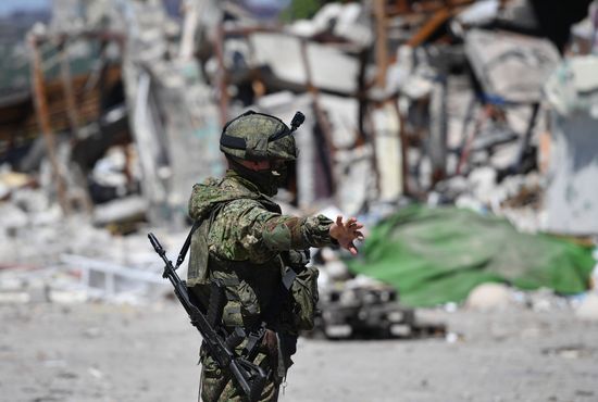 DPR Russia Ukraine Military Operation Demining