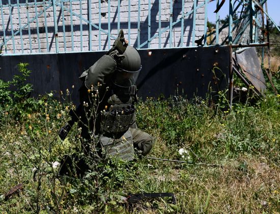 DPR Russia Ukraine Military Operation Demining