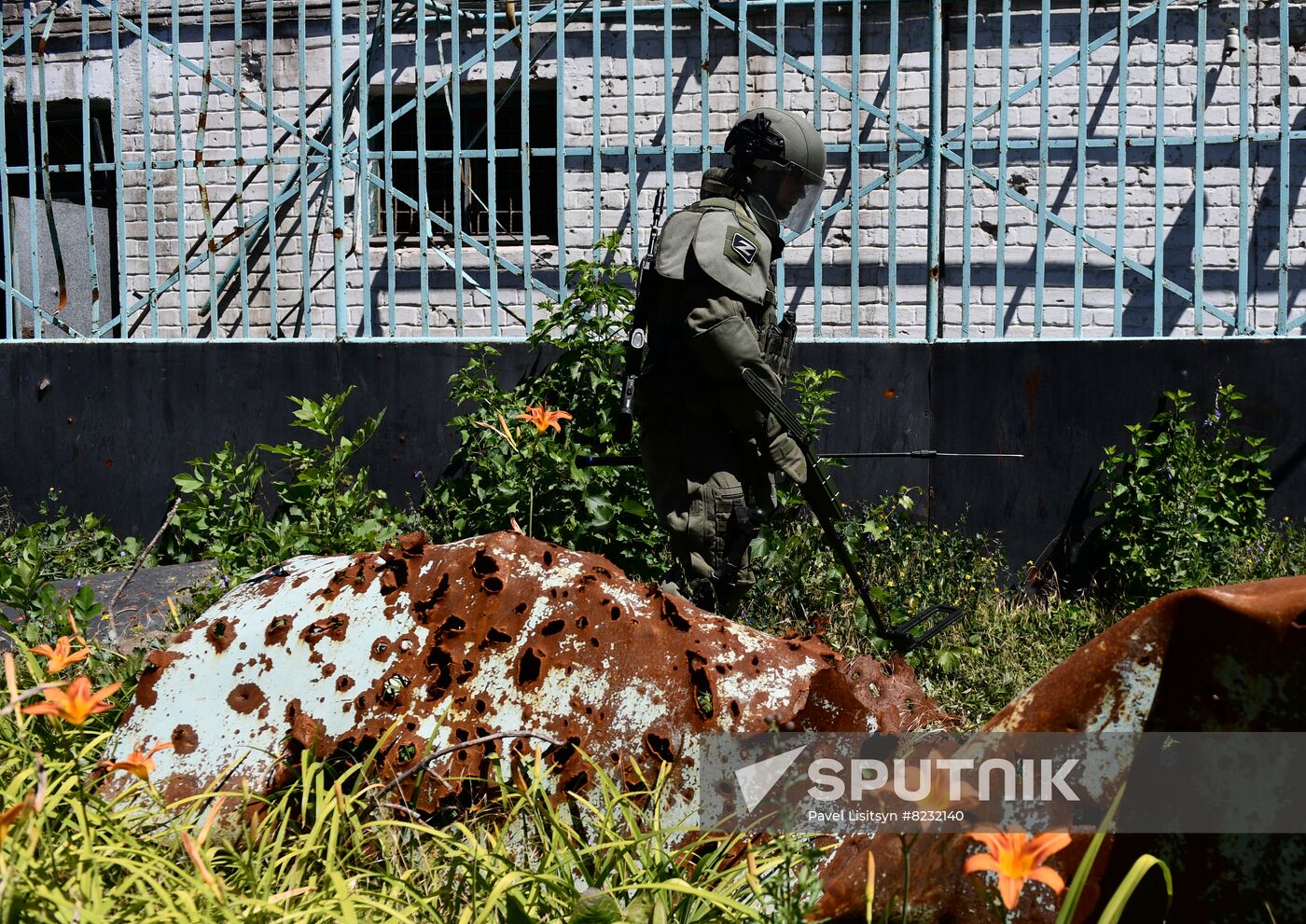DPR Russia Ukraine Military Operation Demining