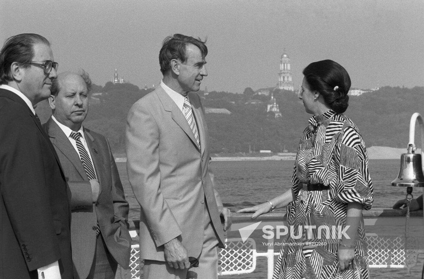 President of Republic of Finland Mauno Koivisto visits USSR