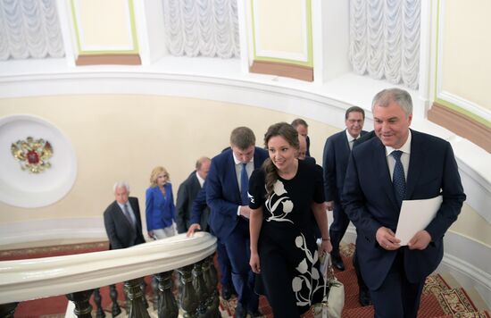 Russia Putin Parliament