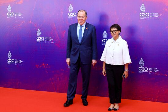 Indonesia G20 Foreign Ministers Meeting