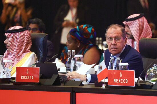 Indonesia G20 Foreign Ministers Meeting