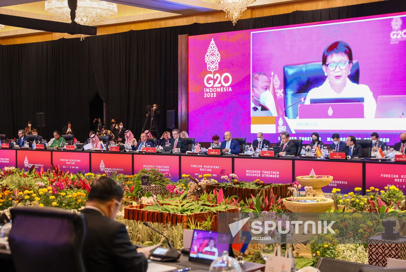 Indonesia G20 Foreign Ministers Meeting