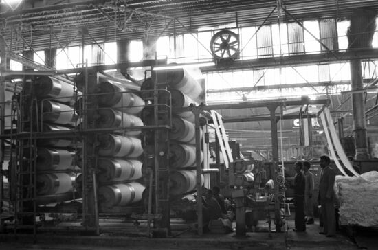 Ethiopian factory, built with Soviet assistance