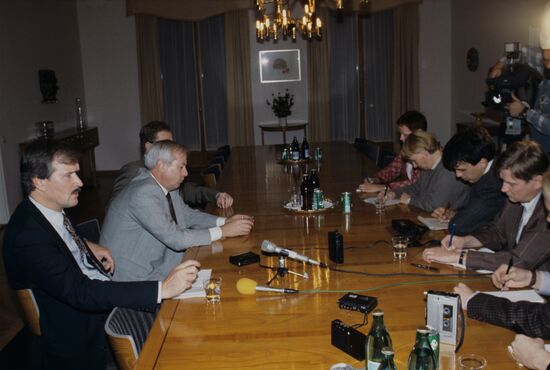 Delegation of Finnish Foreign Ministry visits USSR