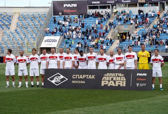 Russia Soccer PARI Legends Zenit - Spartak