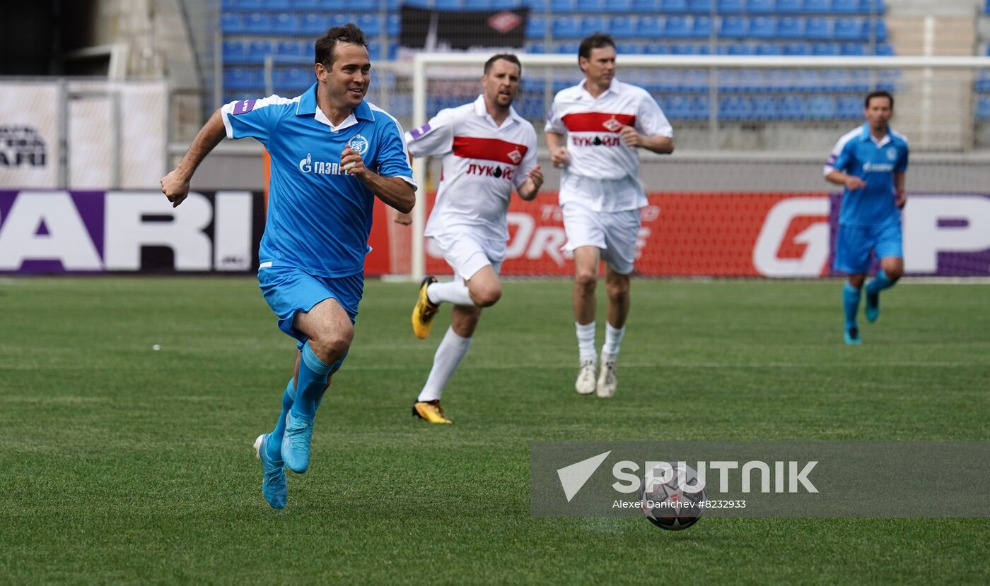 Russia Soccer PARI Legends Zenit - Spartak