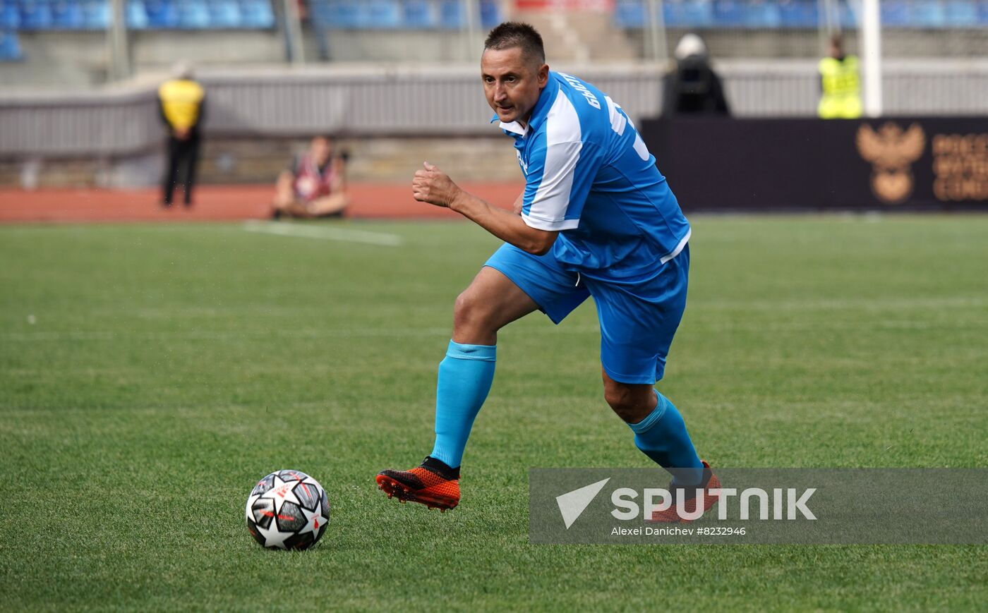 Russia Soccer PARI Legends Zenit - Spartak