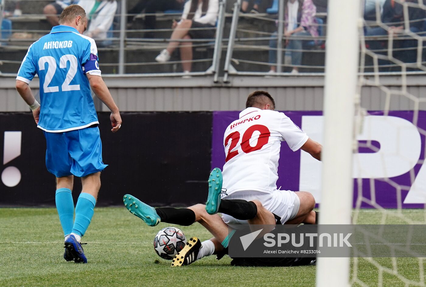 Russia Soccer PARI Legends Zenit - Spartak