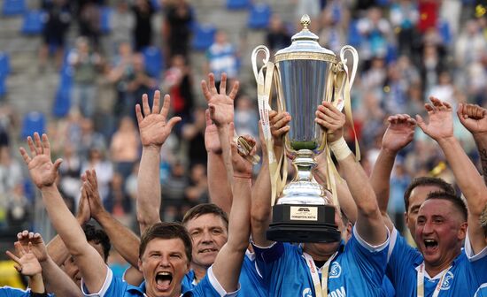 Russia Soccer PARI Legends Zenit - Spartak