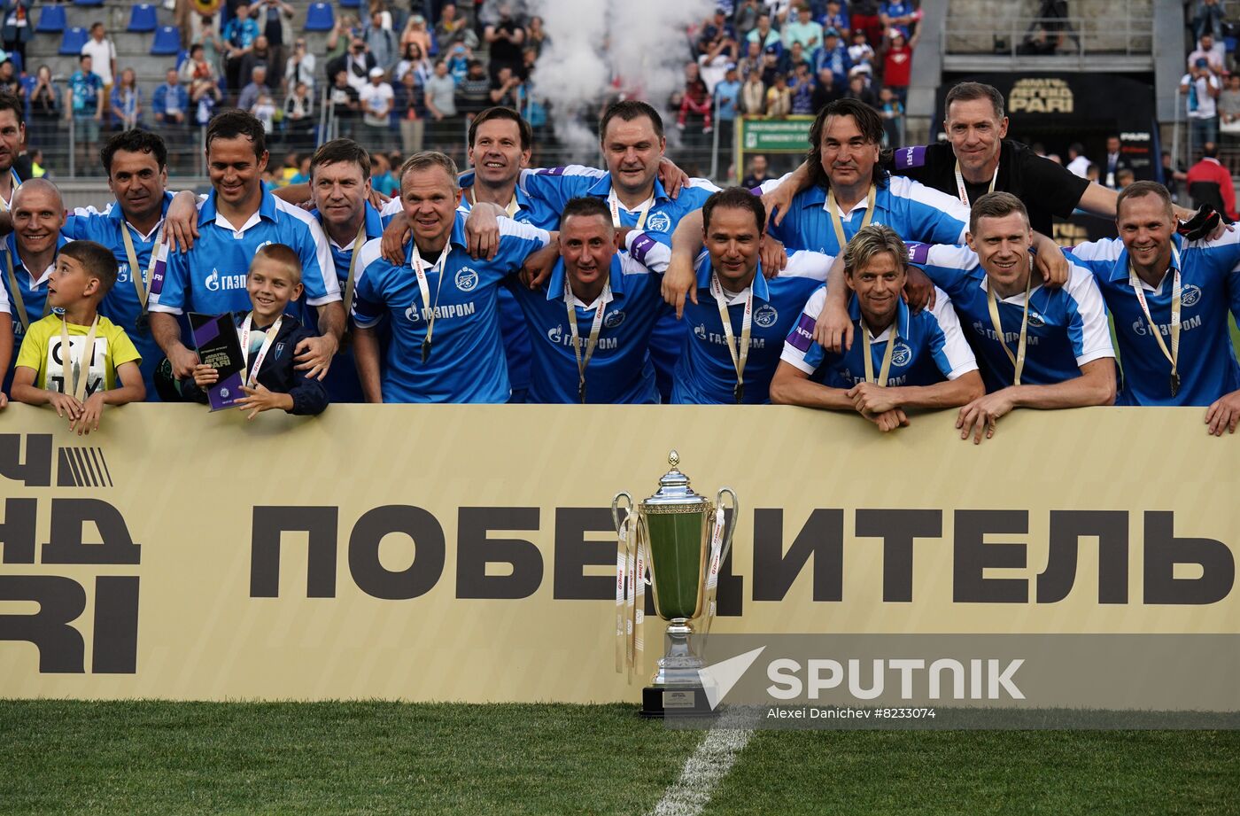 Russia Soccer PARI Legends Zenit - Spartak