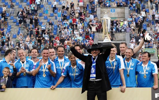 Russia Soccer PARI Legends Zenit - Spartak