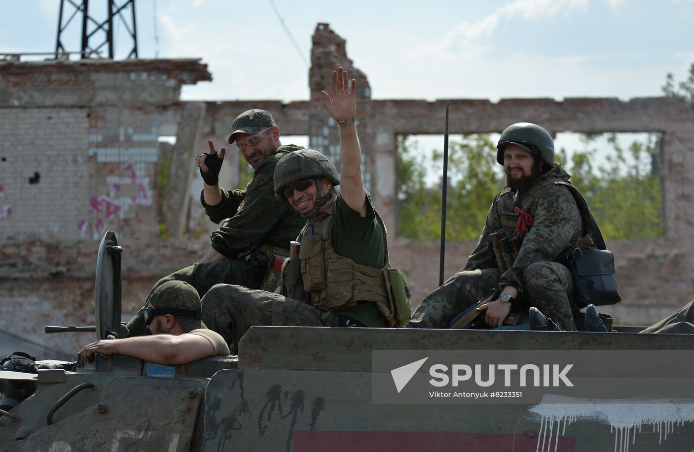 LPR Russia Ukraine Military Operation Daily