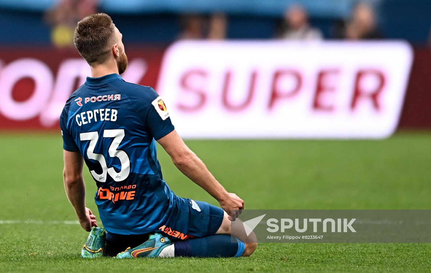 Russia Soccer Super Cup Zenit - Spartak