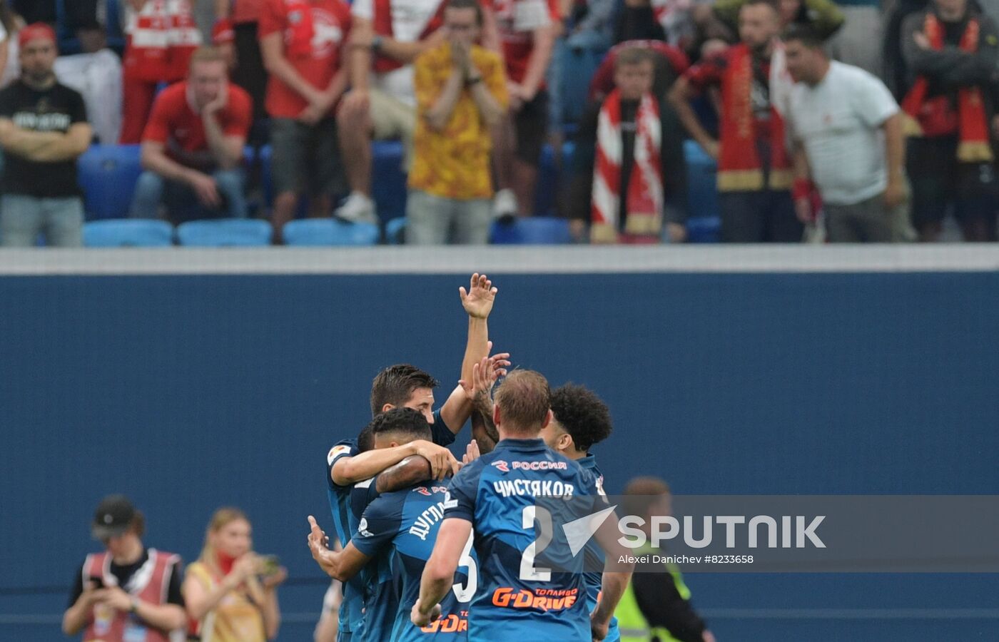 Russia Soccer Super Cup Zenit - Spartak