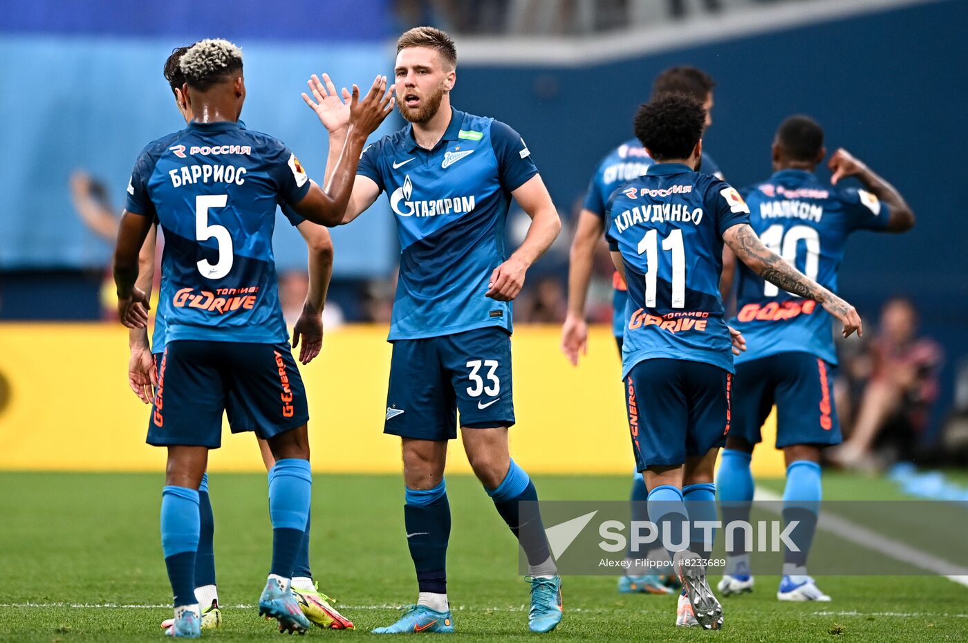 Russia Soccer Super Cup Zenit - Spartak