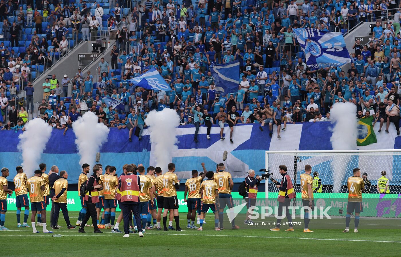 Russia Soccer Super Cup Zenit - Spartak